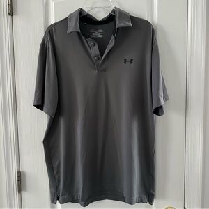 Men’s Under Armour Gray Polo Shirt